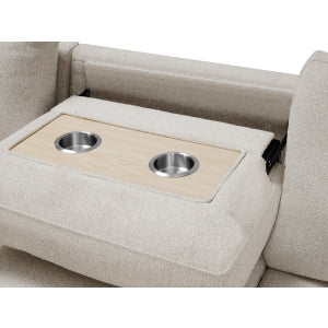 Sectional with Right Chaise, Pull-out Bed and Hidden Storage, Charging Ports