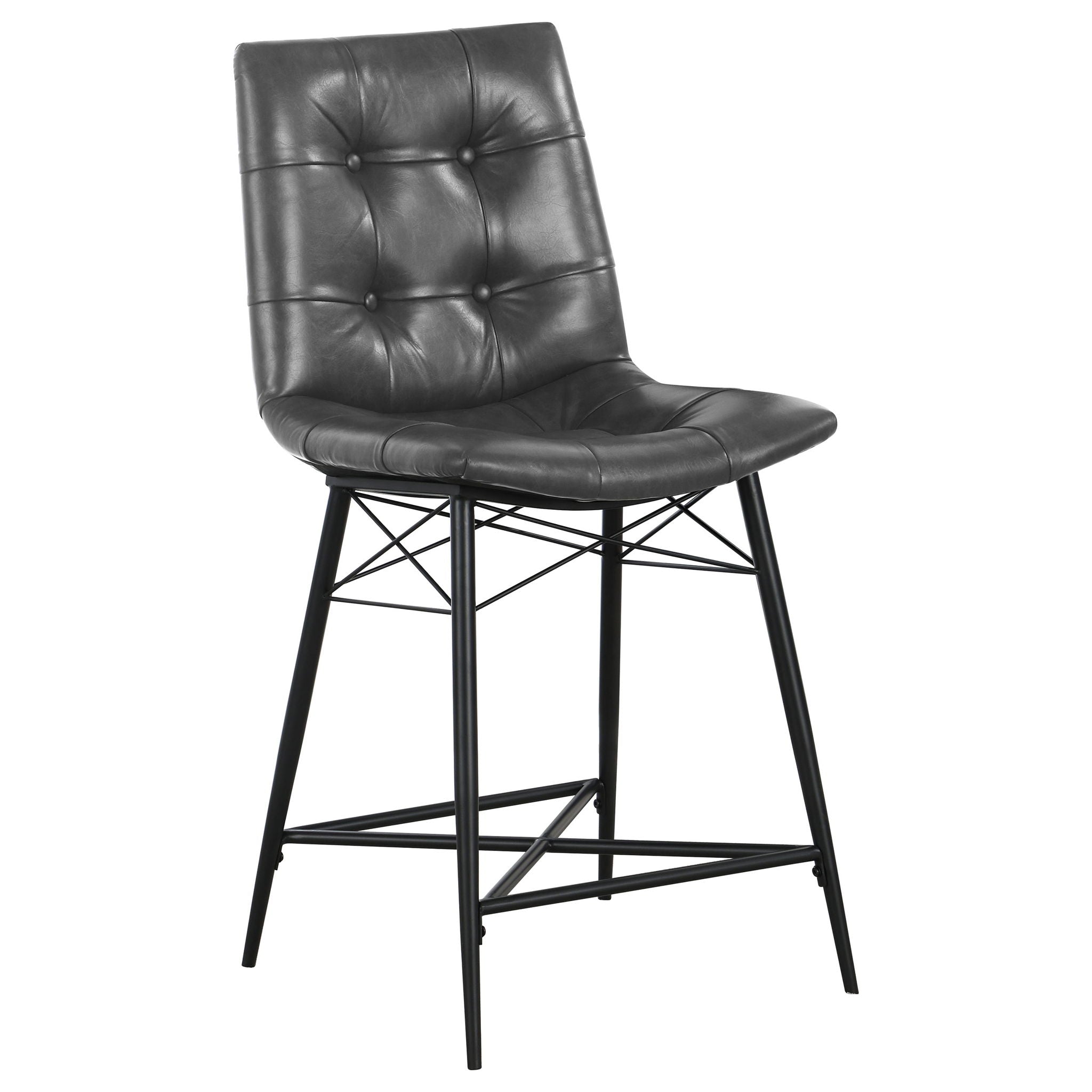 Counter Height Stools & Padded Seat (Set of 2)