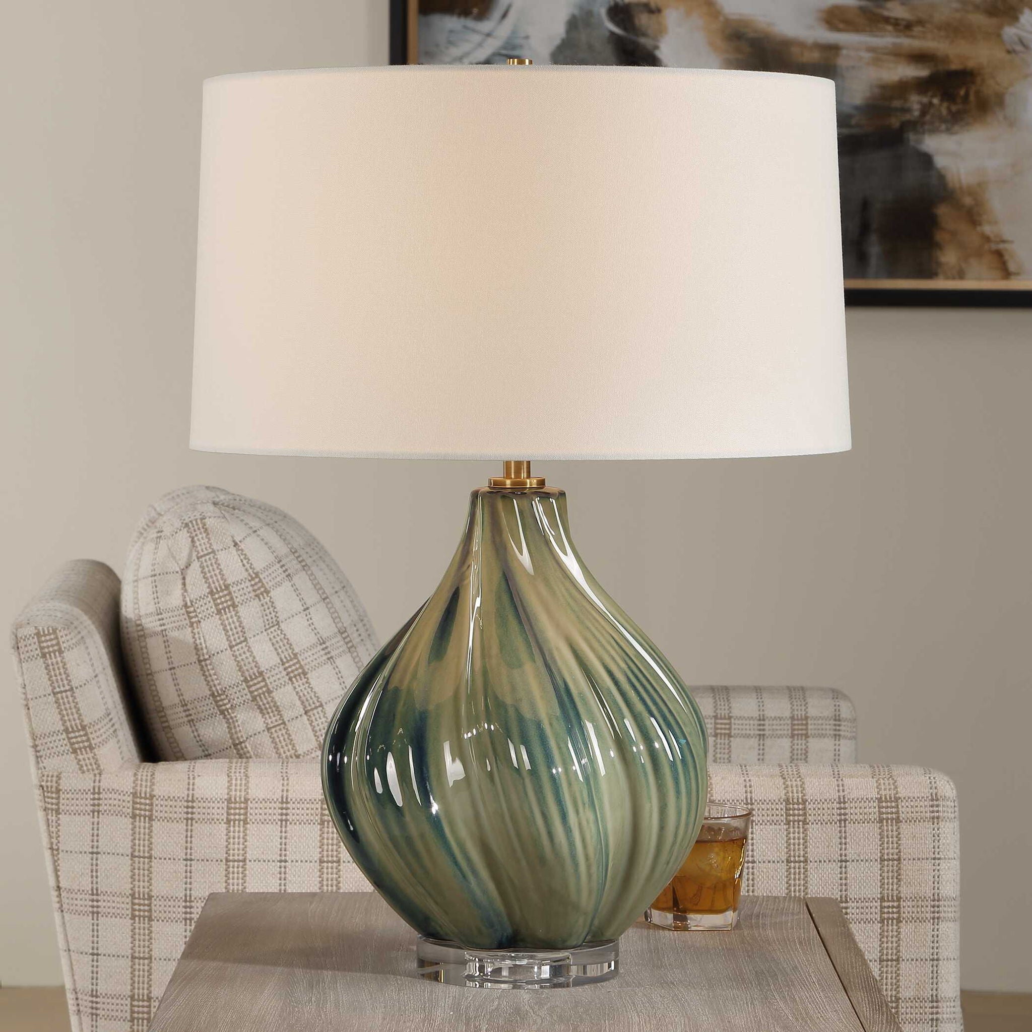 Tausha - Table Lamp - Green