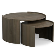 Robin - 2 Piece Nesting Table - Gray