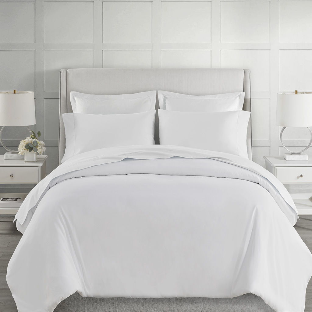 500 Thread Count Egyptian Cotton - King Deep Pocket Sheet Set - White
