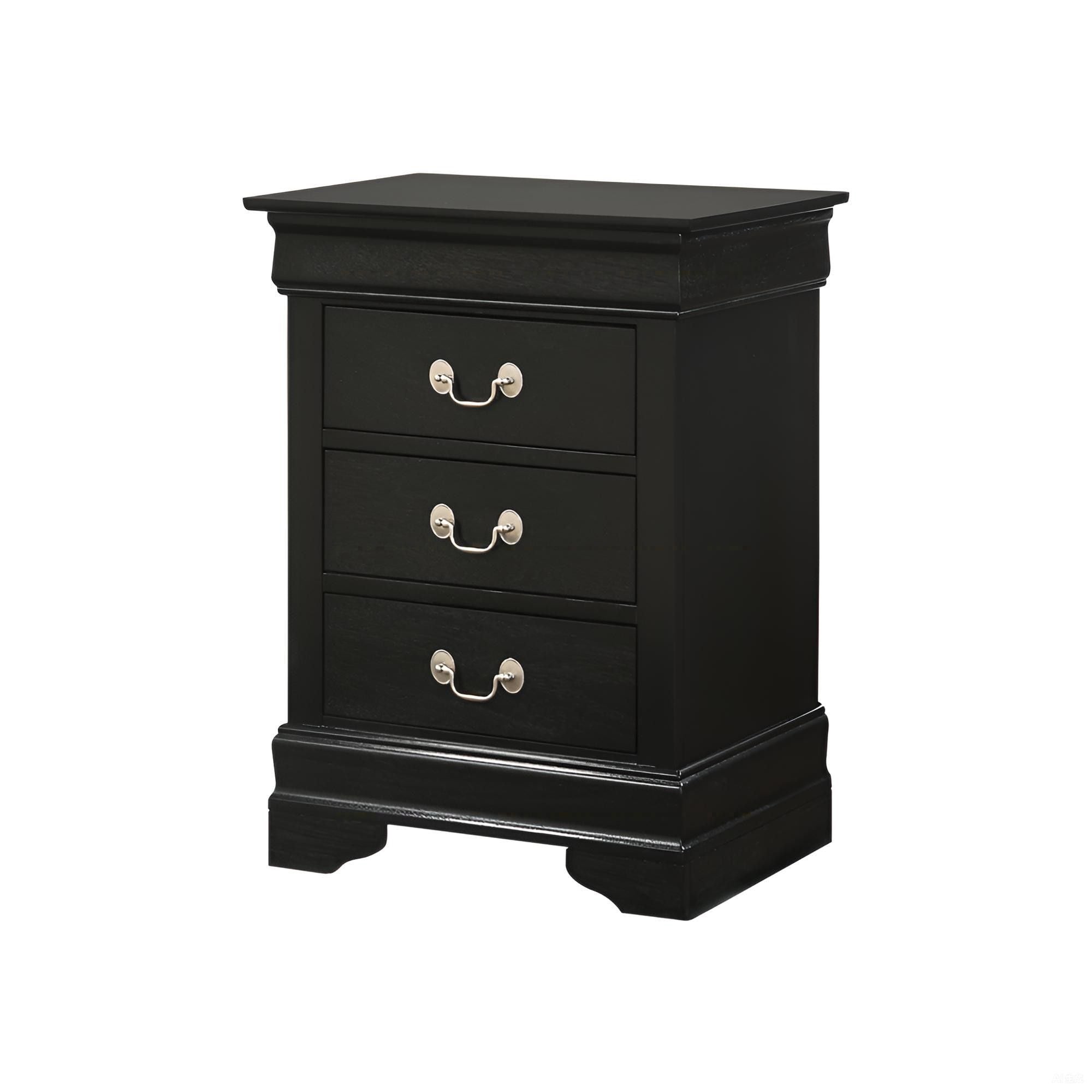 Louis Phillipe - Nightstand - Wood