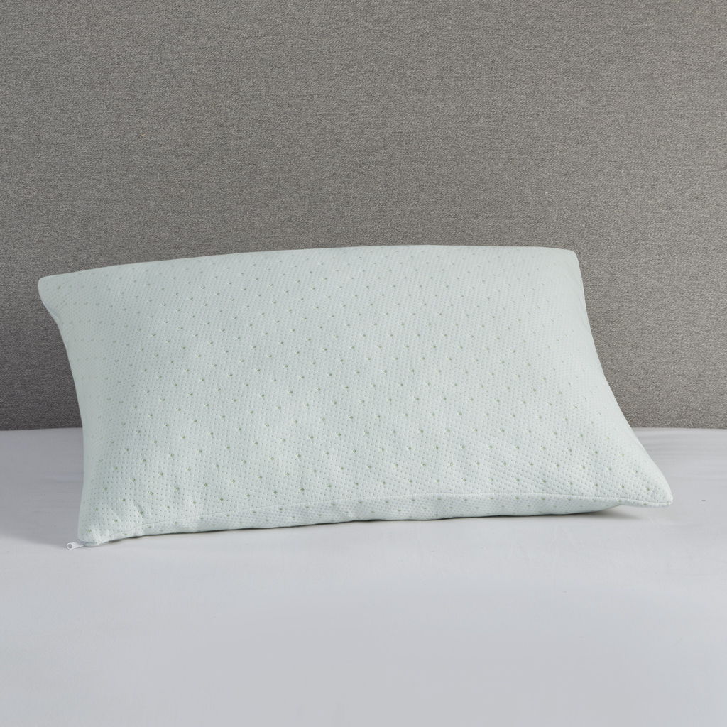 King Rayon From Shredded Memory Foam Pillow - Ivory