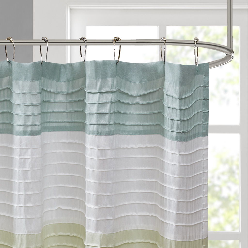 Amherst - Shower Curtain - Green