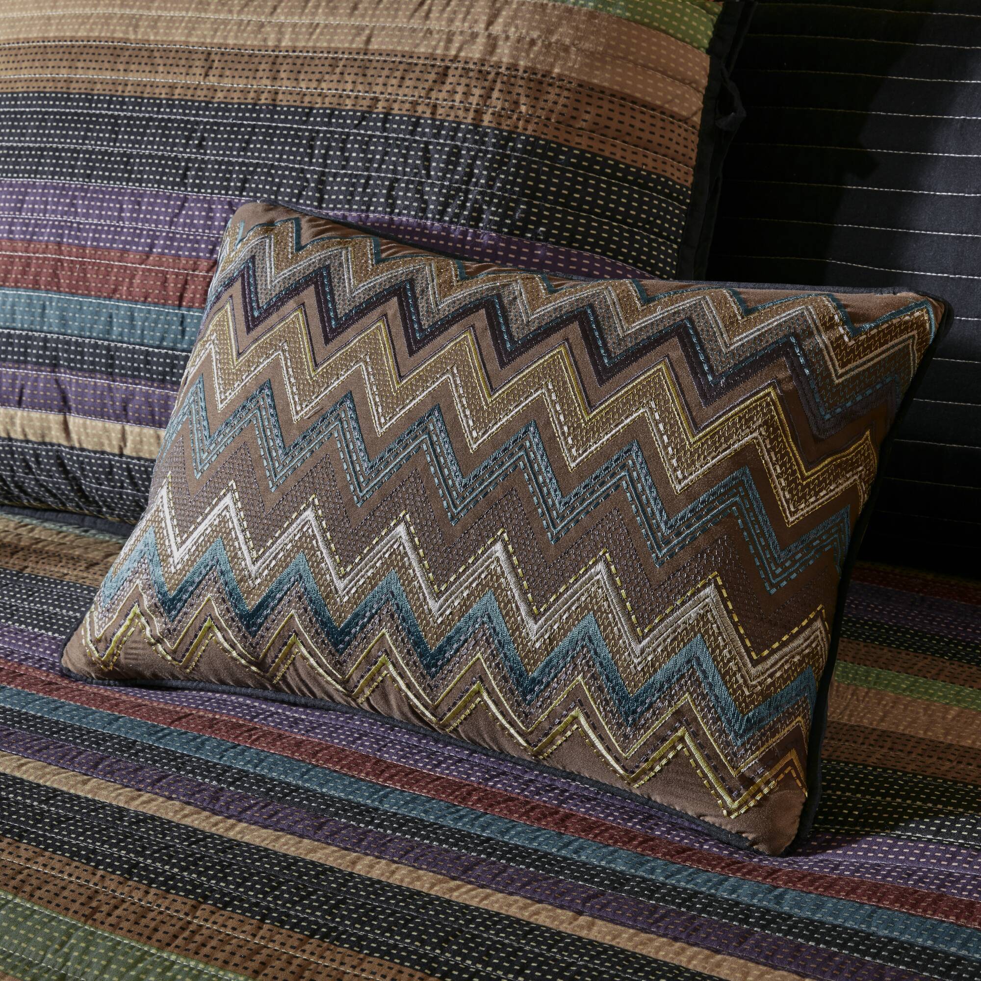 Yosemite - Twin Reversible Daybed Cover (Set of 6) - Multi
