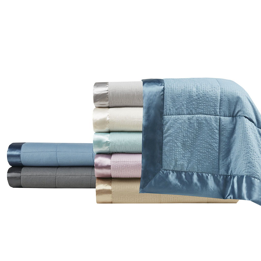 Cambria Premium Oversized Hypoallergenic Down Alternative Blanket With 3M Moisture Treatment - Charcoal