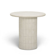 Fafo - Indoor/Outdoor Concrete Side Table - Beige