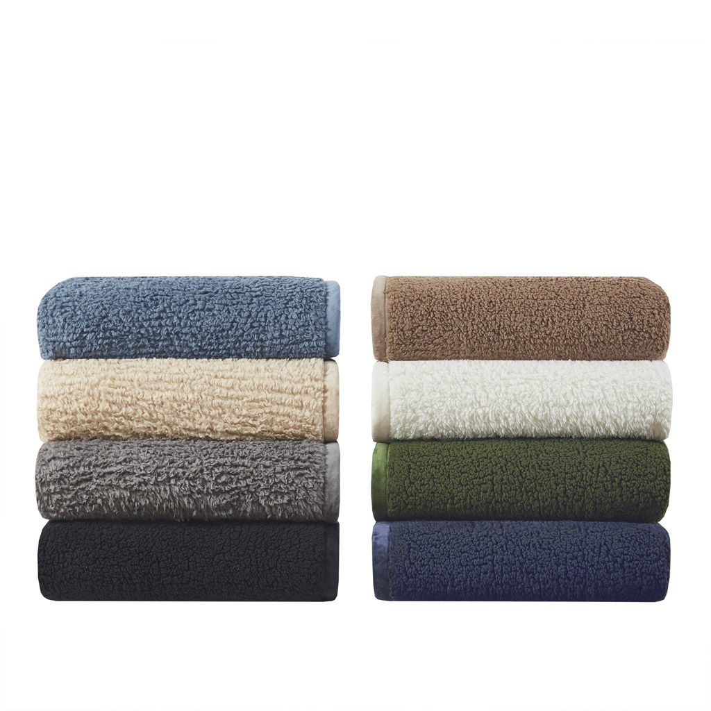 Burlington - Full Berber Blanket - Brown