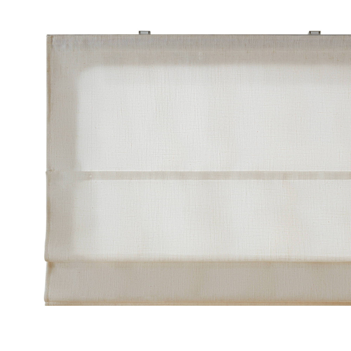 Emery - 64" x 34" Cordless Roman Shade - Ivory