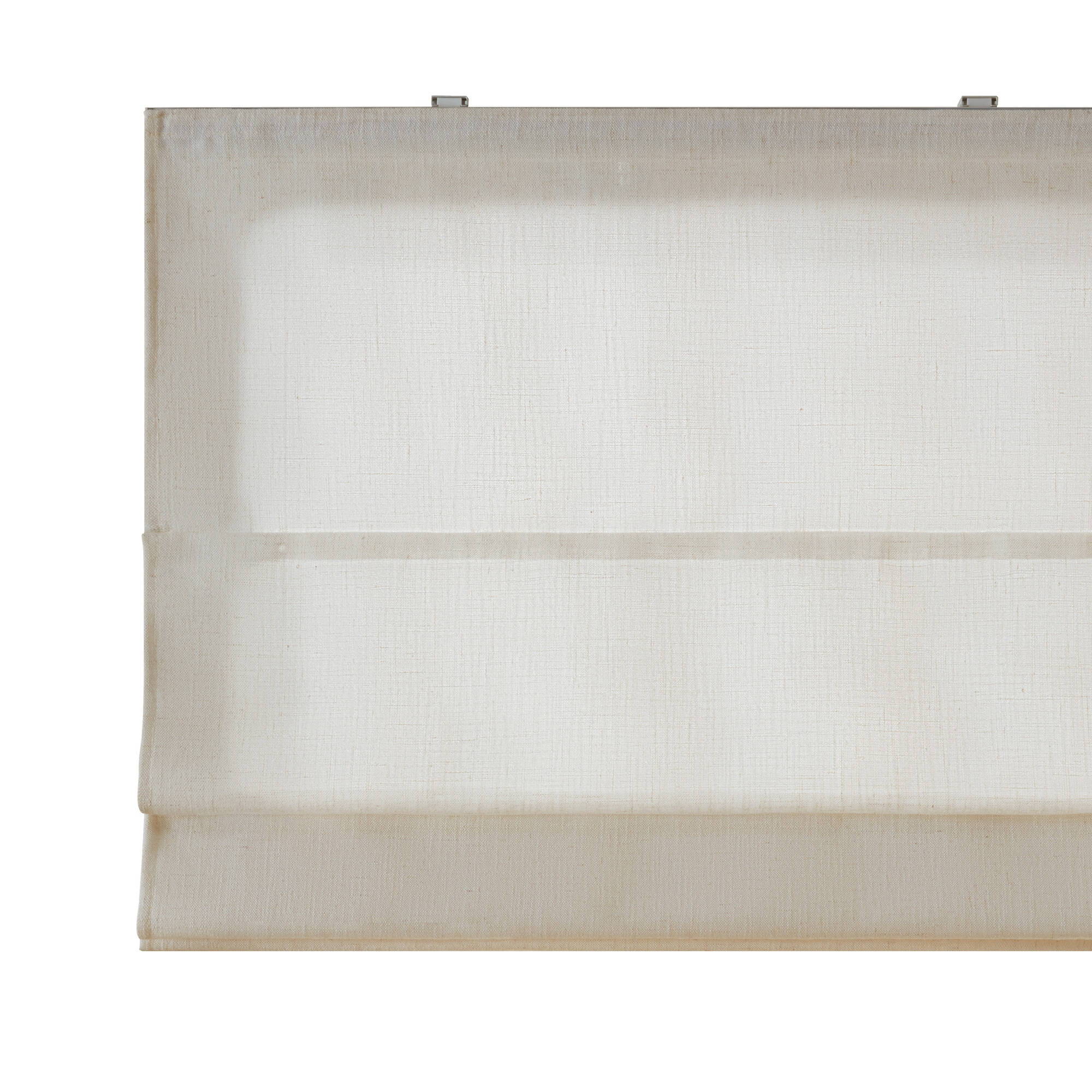 Emery - 64" x 29" Cordless Roman Shade - Ivory