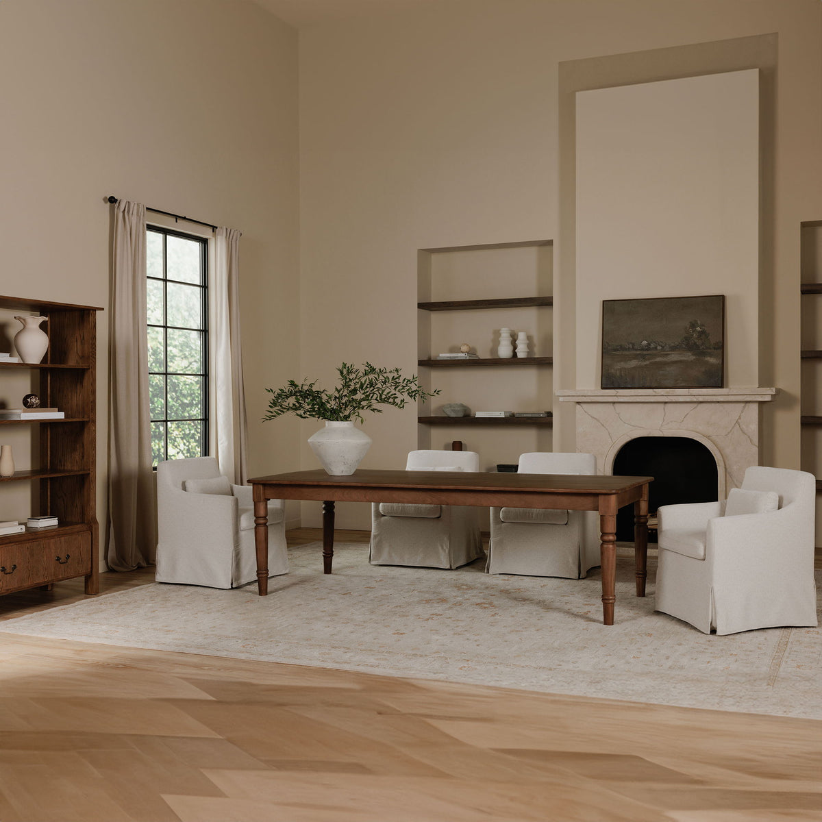 Russet - Dining Table - Brown