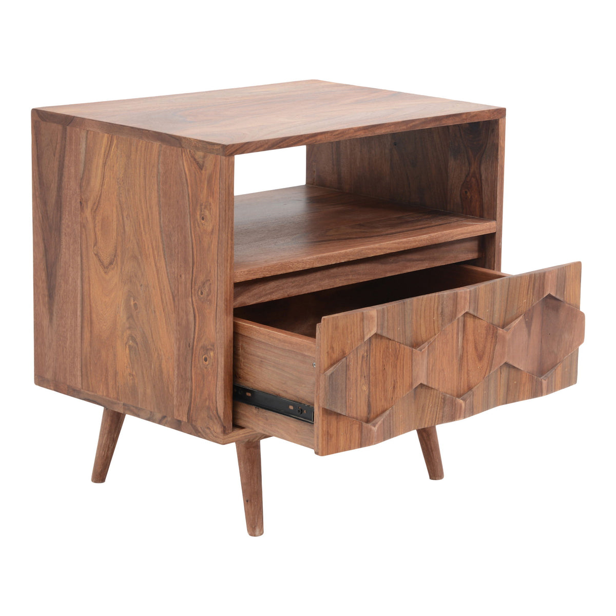 O2 - Nightstand - Brown