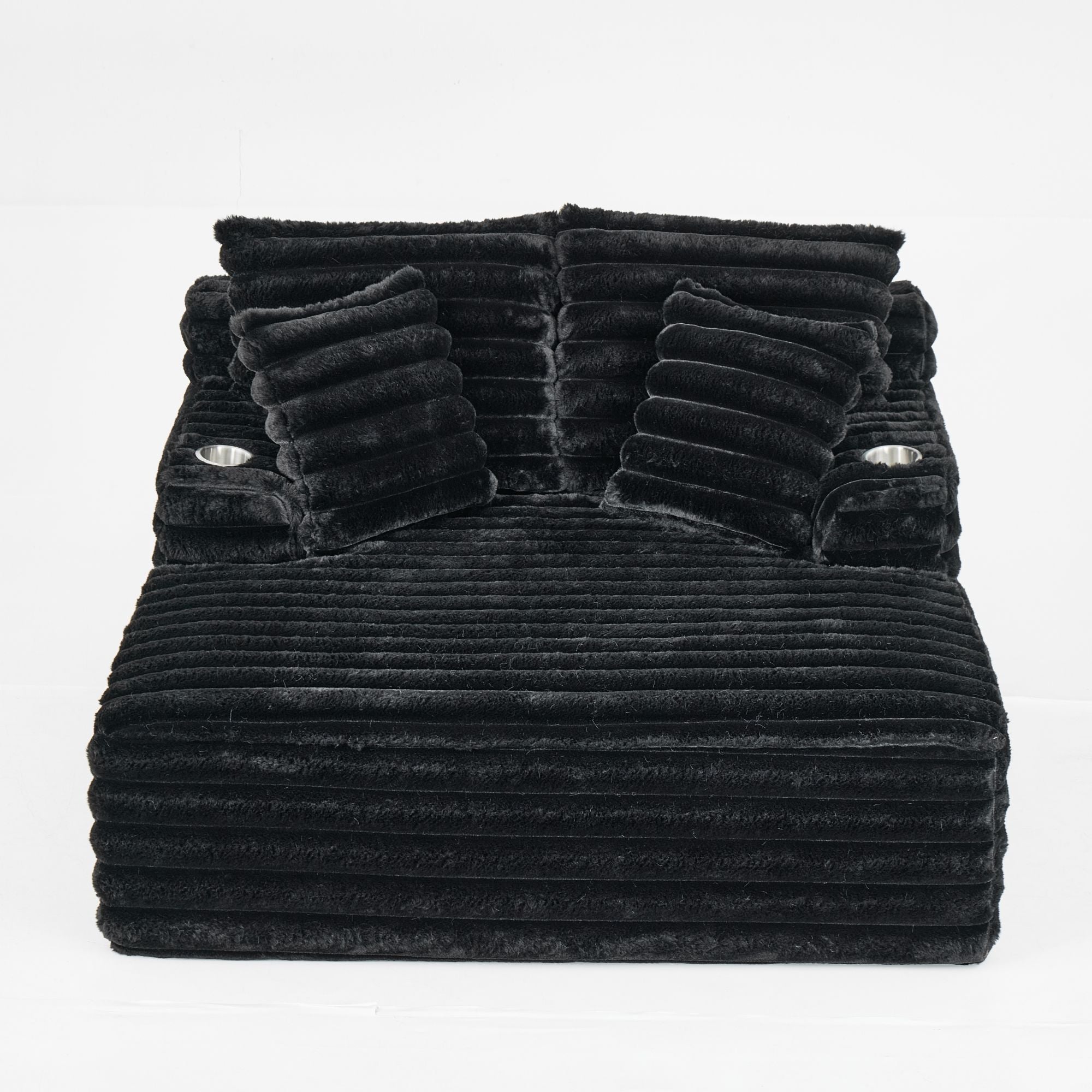Oversized Chaise Lounge Chair Indoor With Pillows For Living Room
