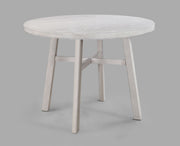 Blanche - Round Counter Height Table - Antique White