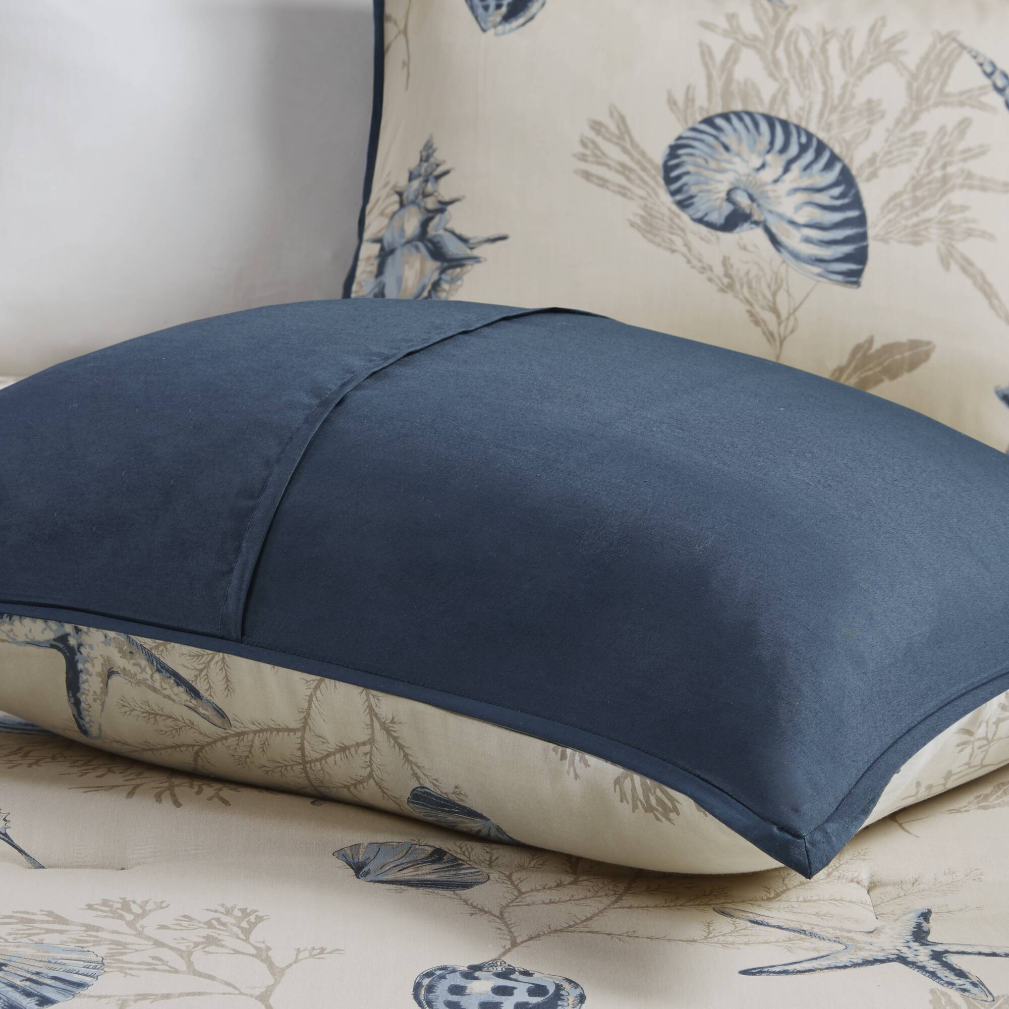Bayside - King Piece Comforter (Set of 7) - Blue