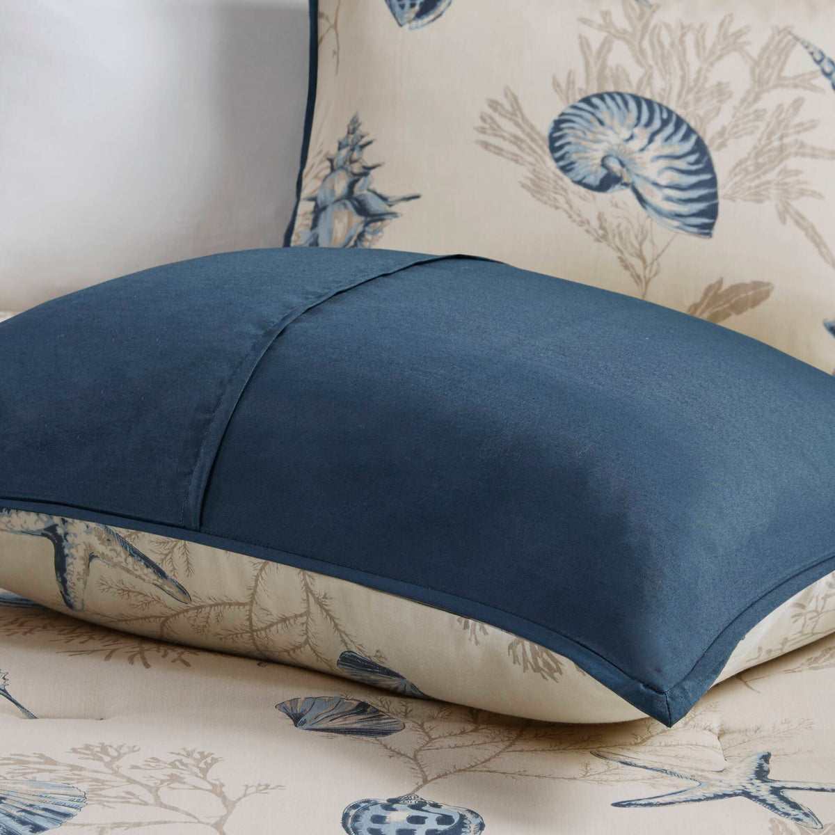 Bayside - California King Comforter (Set of 7) - Blue