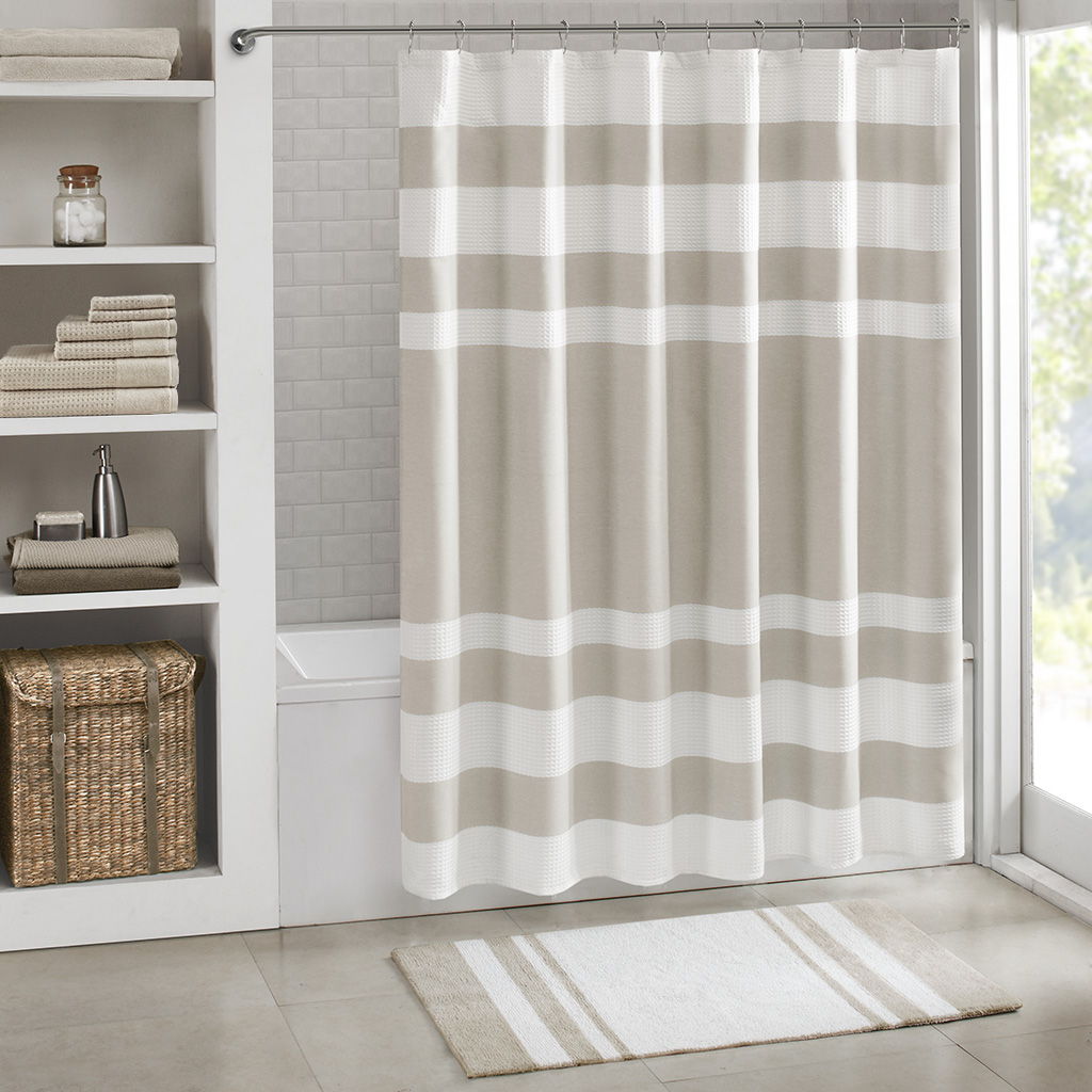 Spa - 20" x 30" Reversible Bath Rug - Taupe