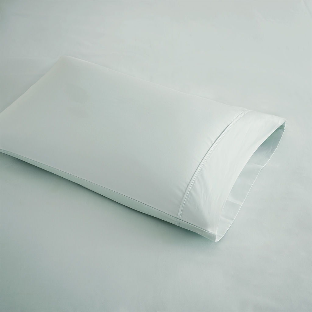600 Thread Count - Cooling Cotton Blend 4 Piece King Sheet Set - Seafoam