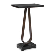 Galloway - Minimalist Accent Table - Black / Bronze