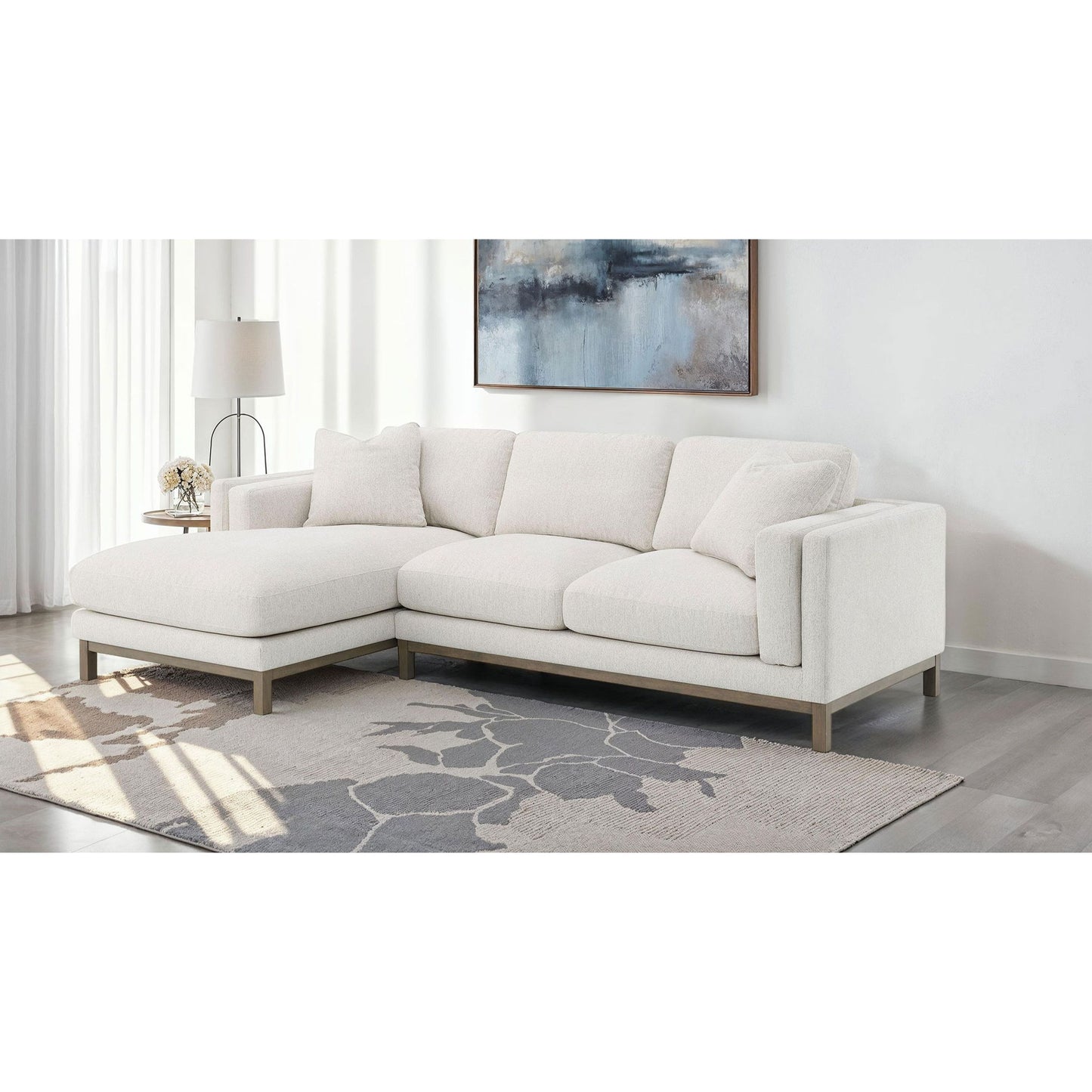 O'Brien - Sectional Sofa With Left Chaise - Sand