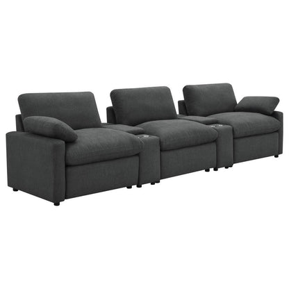 Collins - 5-Piece Power Reclining Home Theater Seating