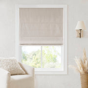 Quincy - 31x64" Total Blackout Cordless Roman Shade - Linen