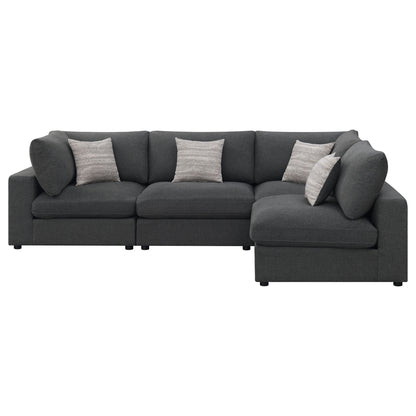 Rhette - Upholstered Sectional With Reversible Cushions