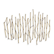 Nature's Rhythm - Metal Wall Decor - Gold