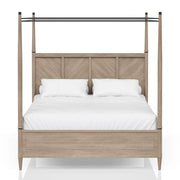 Transitional Styling Canopy Bed
