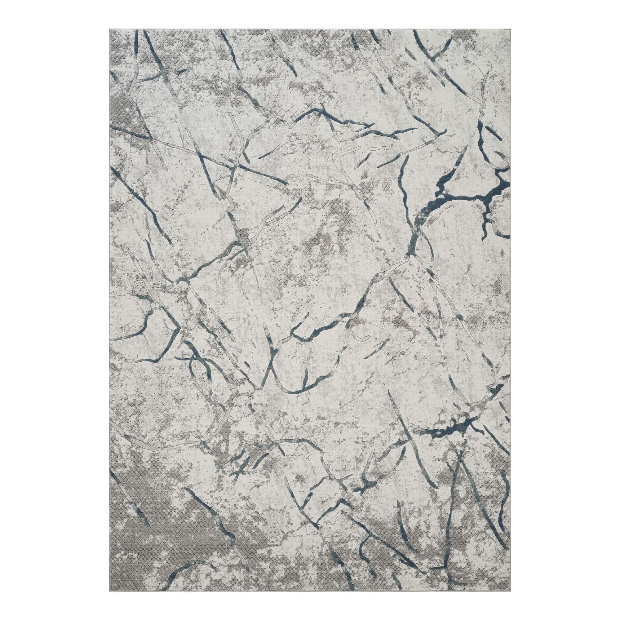 Geometrix - Contemporary Area Rug With Geometric 3D Effect