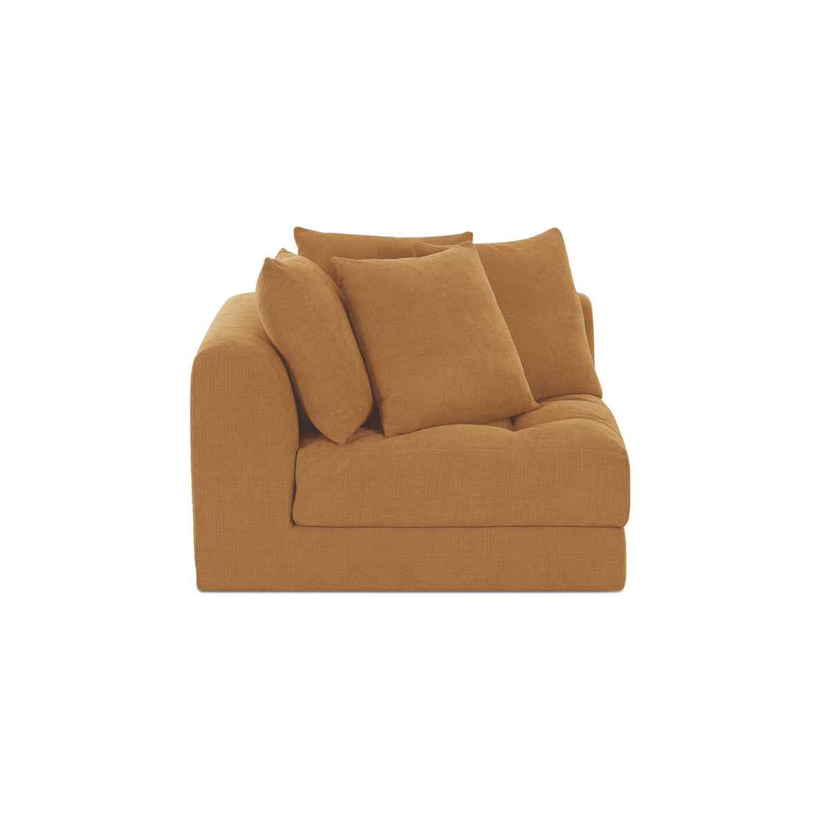 Davie - Right Arm Facing Chair - Golden Yellow