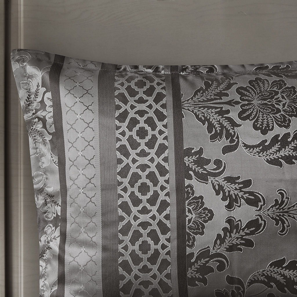 Bellagio - 7 Piece Comforter Set - Gray