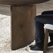 Kody - Oval Dining Table - Dark Walnut