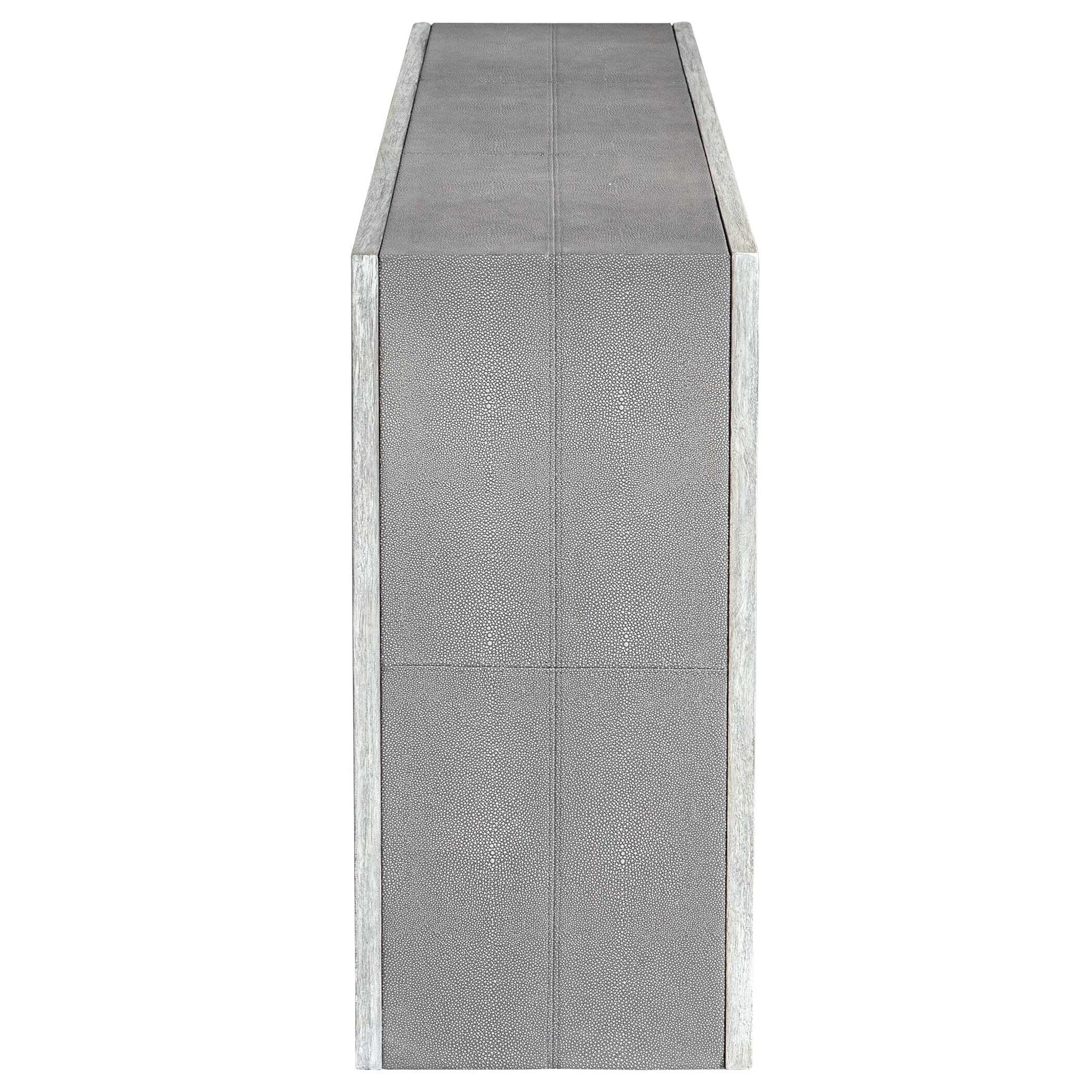 Aerina - Console Table - Aged Gray