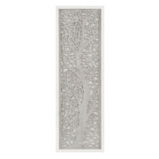 Laurel Branches - Carved Wall Decor - Gray