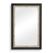 Guerra - Mirror - Walnut & Brass