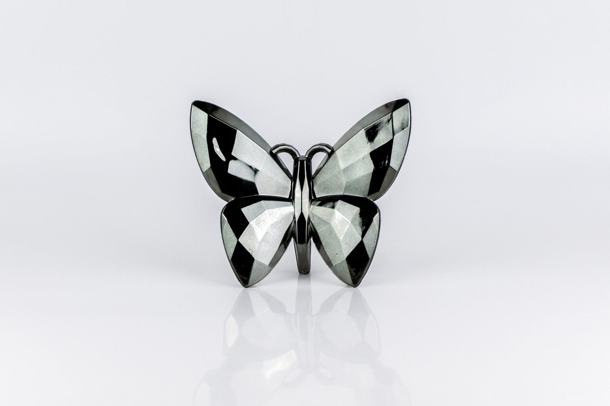 Butterfly Dark Silver