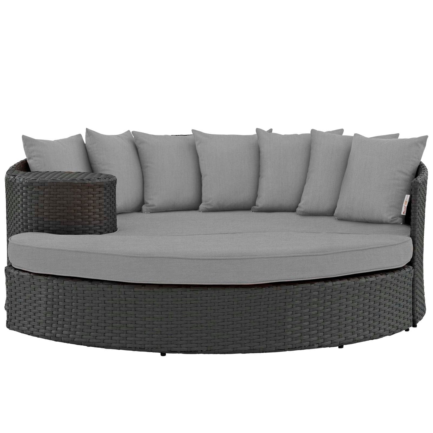 Sojourn Outdoor Patio Sunbrella® Daybed in Canvas Gray