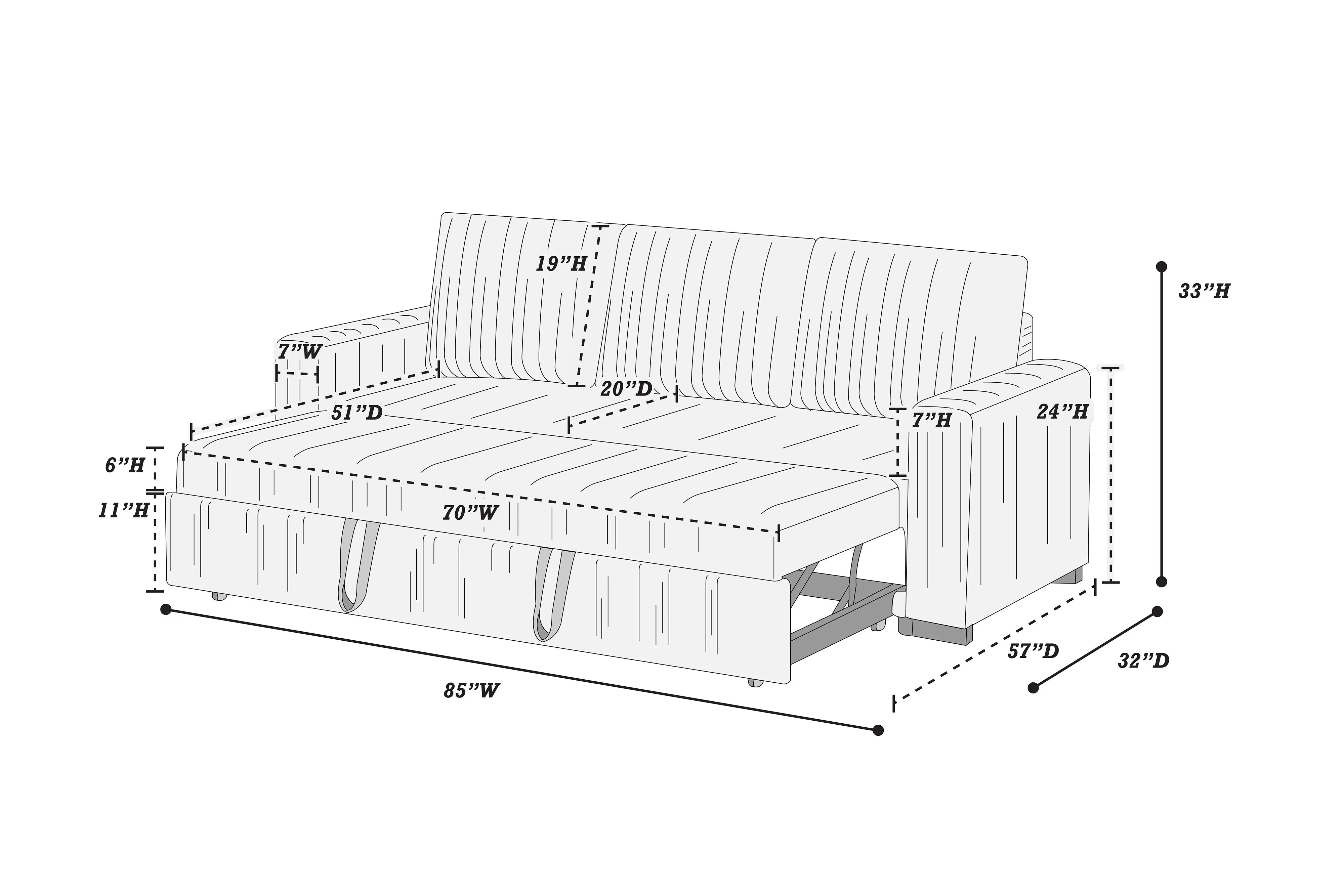 Convertible Sofa