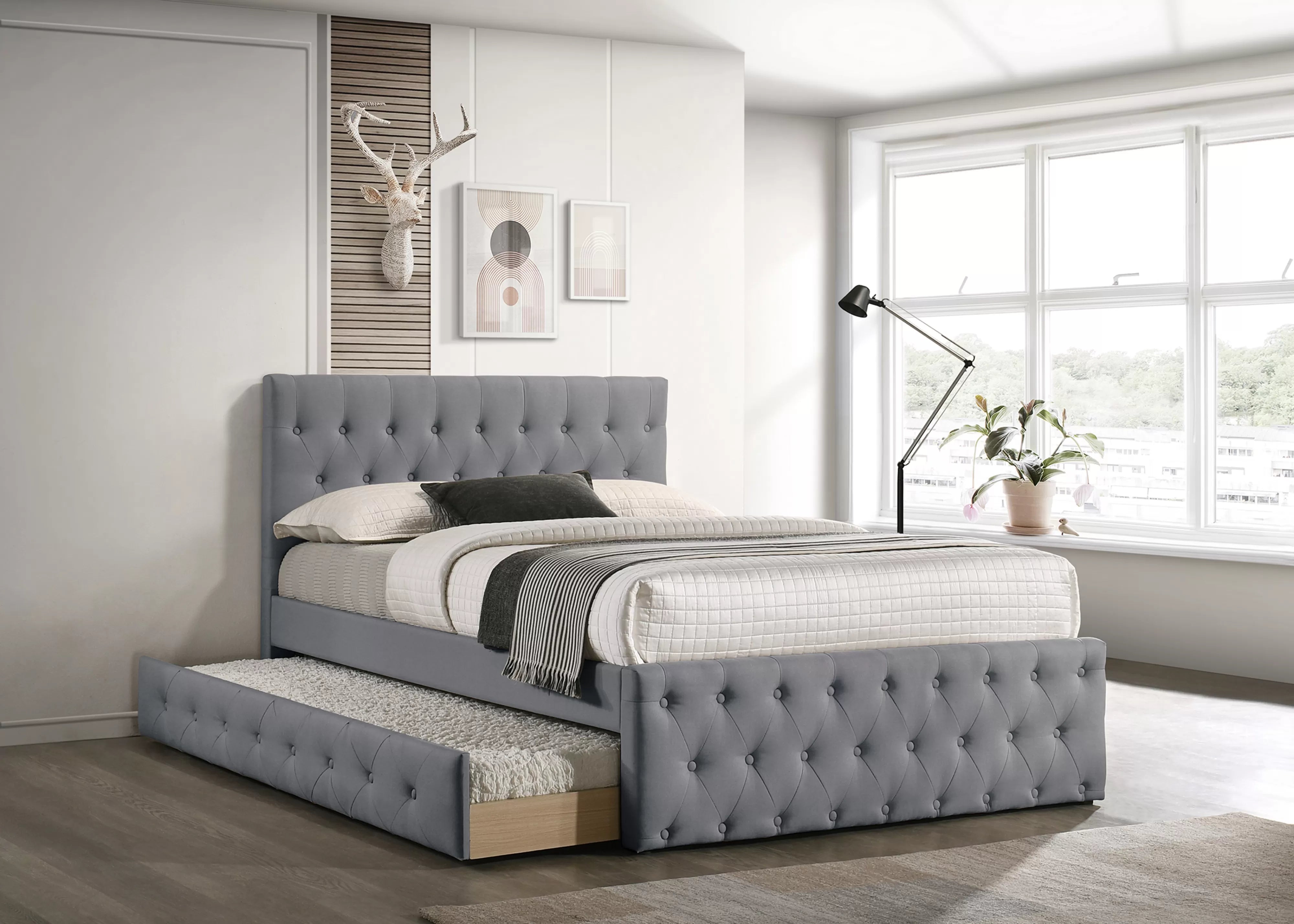 Full Bed Slats + Trundle