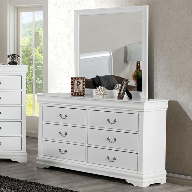 Louis Philippe 4 Pc Queen Bedroom Set