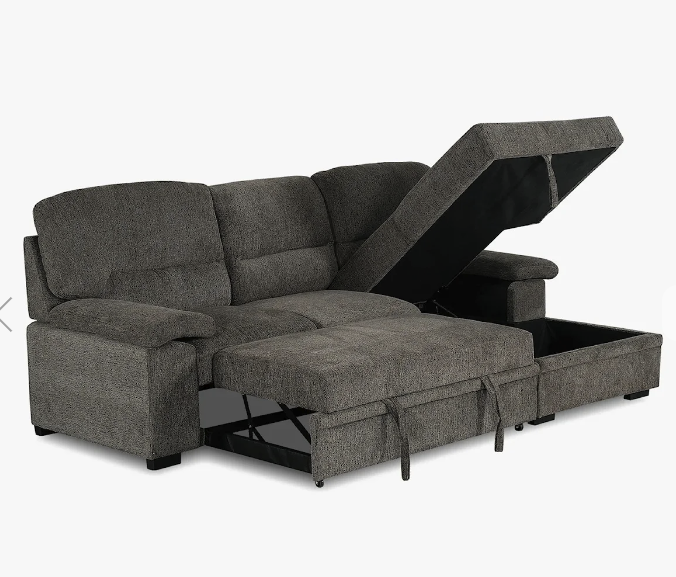 Sectional Sleeper with Storage