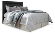 Brinxton - Queen Panel Headboard - Charcoal