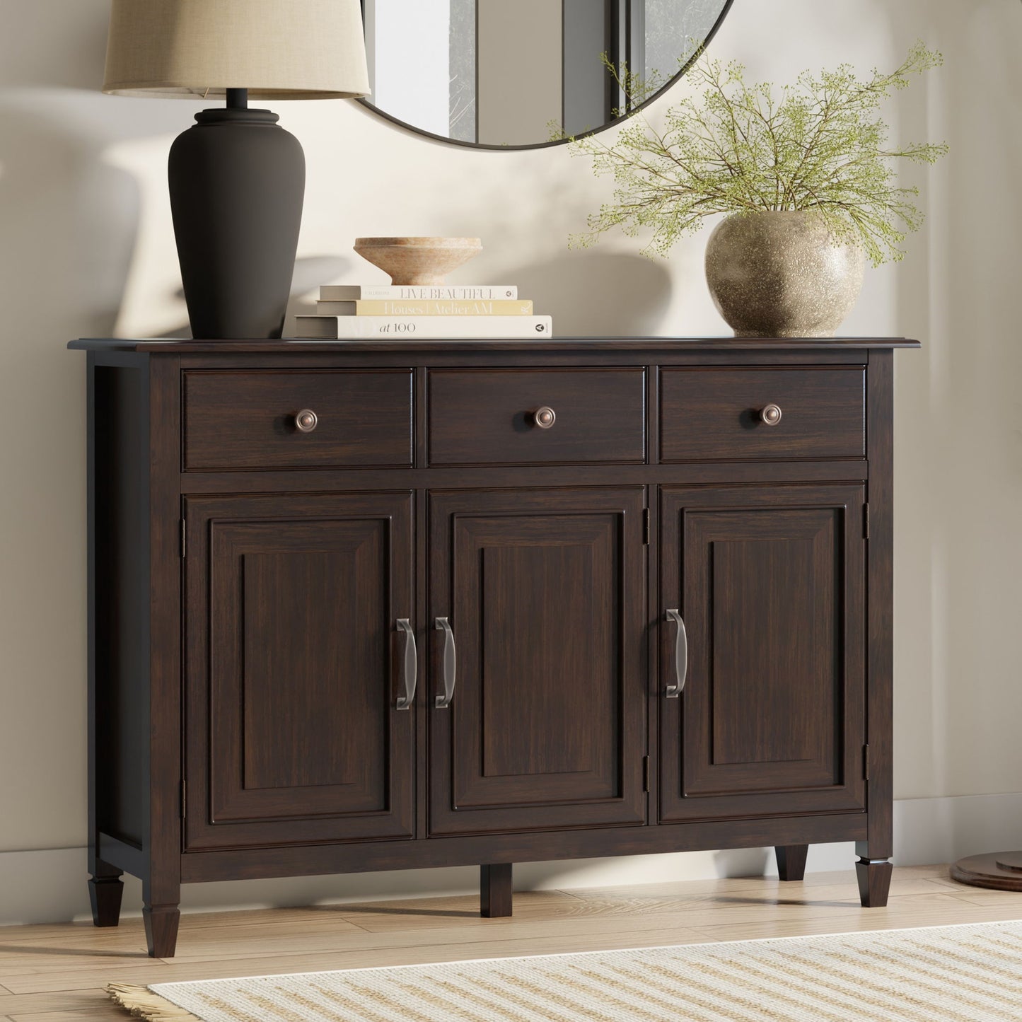 Connaught - Entryway Storage Cabinet - Brown