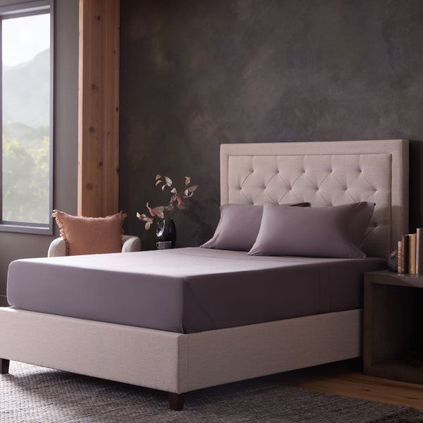 Classic Cotton Sheet Set - Split Queen - Charcoal
