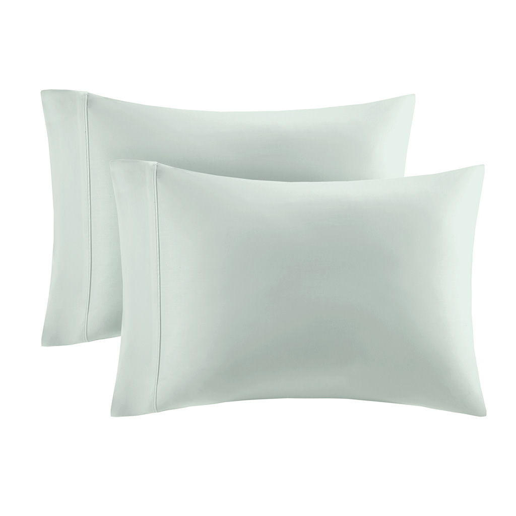 300 Thread Count Organic Cotton - King Deep Pocket Sheet Set - Aqua
