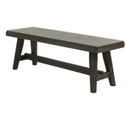 Dining Room Bench - Gray / Gray