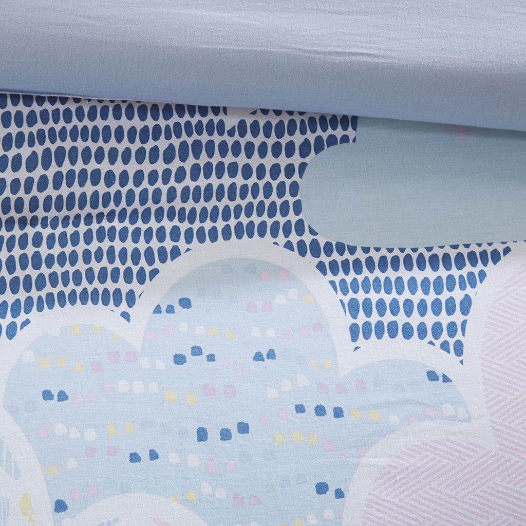Cloud - Duvet Cover Set - Blue