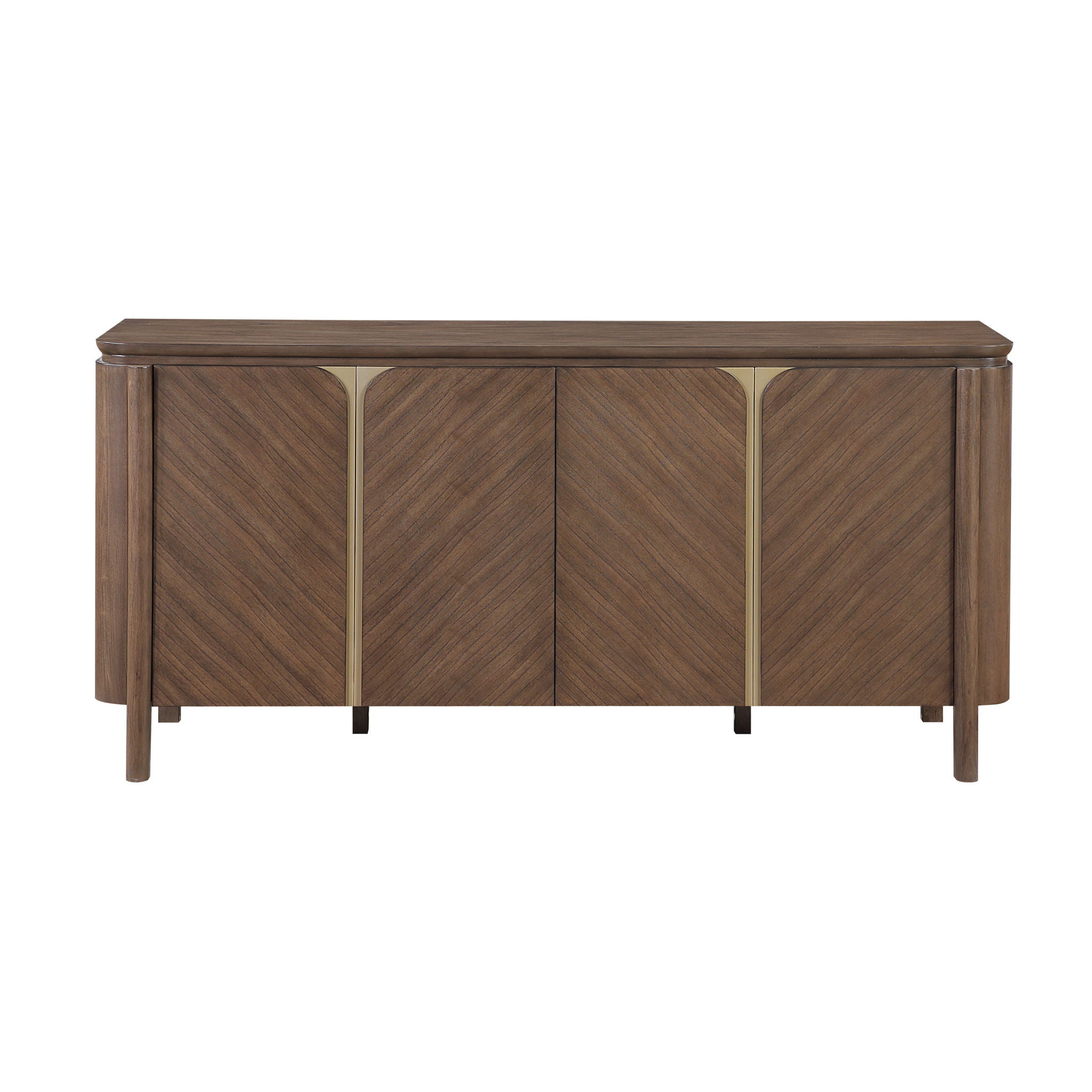 Ouida - Server - Brown / Gold