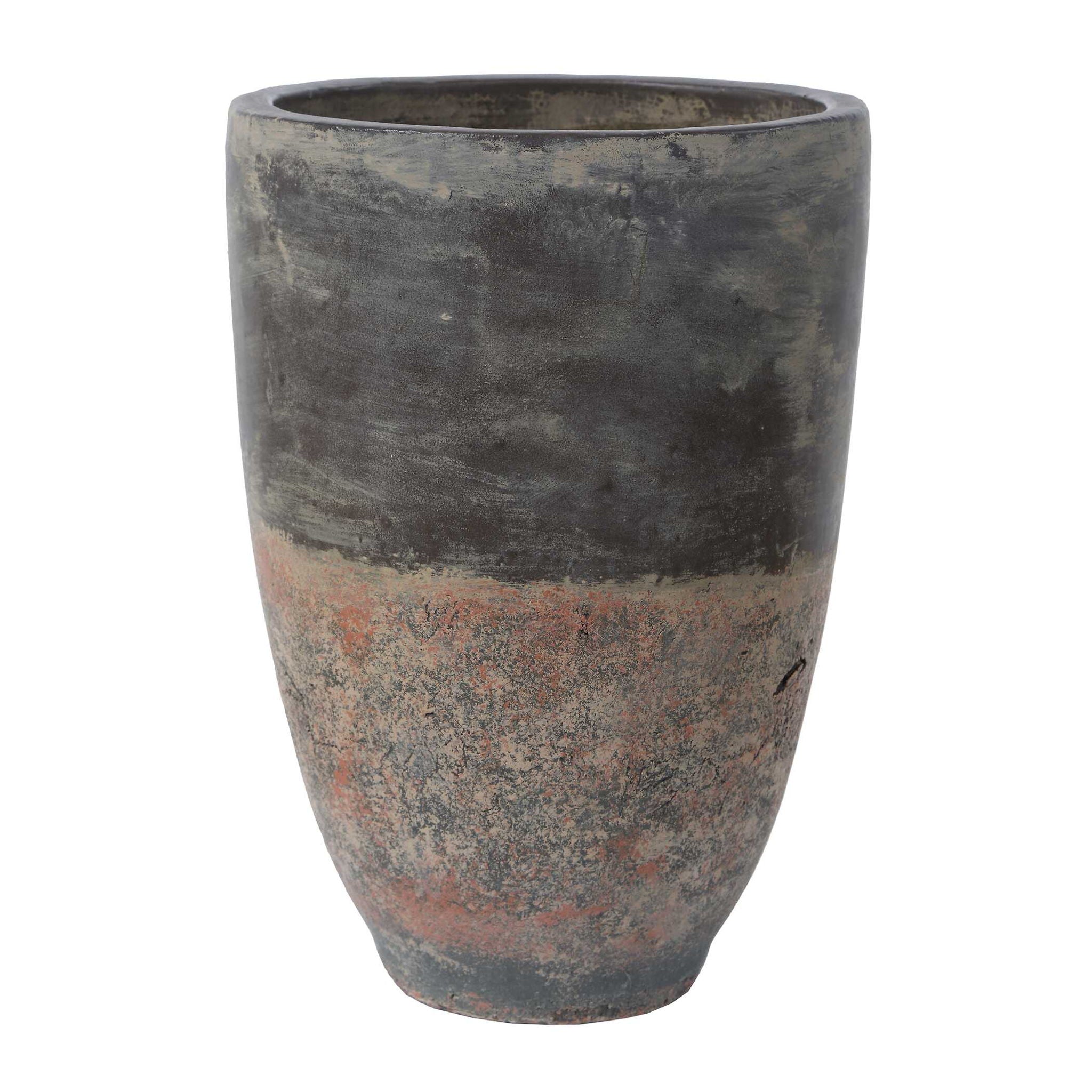 Emberwash - Planters (Set of 2) - Black / Brown